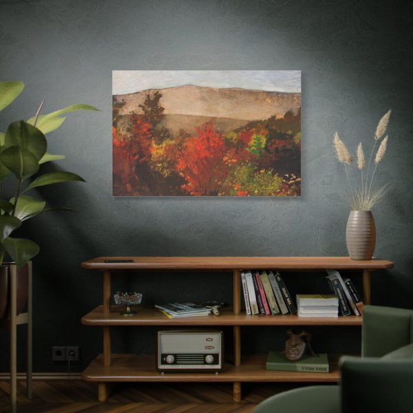 91638-39.jpg Autumn Treetops by Winslow Homer Standard Canvas