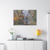 Bed and Two Bedside Tables Ferociously Attacking a Cello by Salvador Dali Standard Canvas