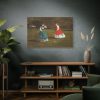 91638-4.jpg A Game of Croquet by Winslow Homer Standard Canvas