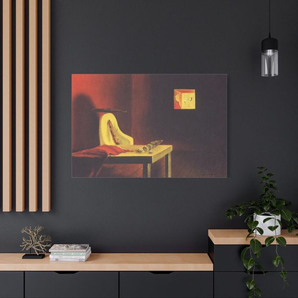 The Invisible Man by Salvador Dali Standard Canvas