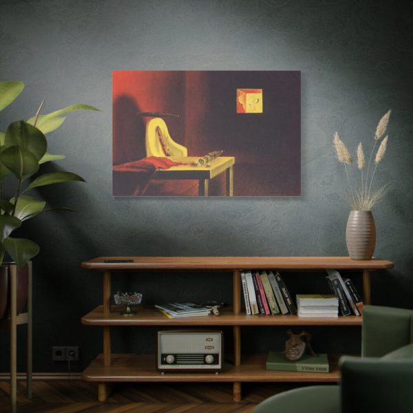 The Invisible Man by Salvador Dali Standard Canvas