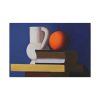 Arrangement with White Jug, Orange and Book by Vilhelm Lundstrøm Standar Canvas