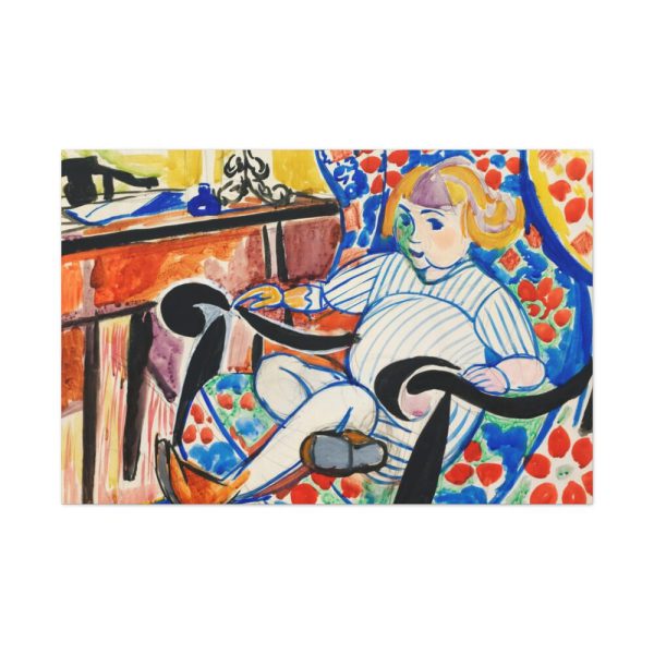Gouache by Henry Lyman Sayen Standard Canvas