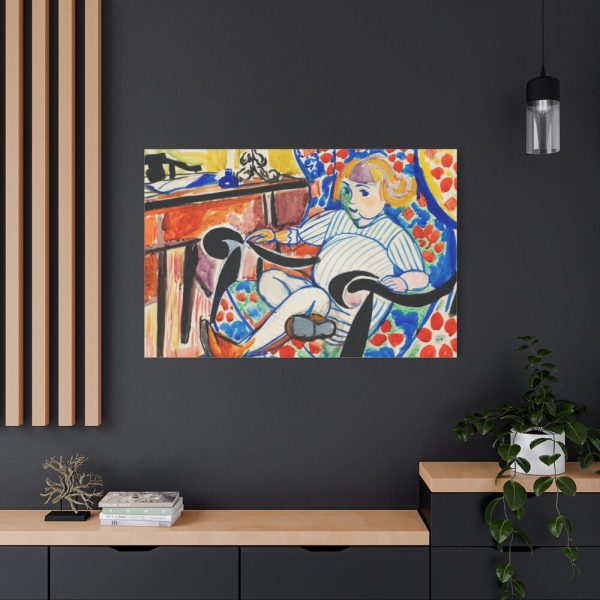 Gouache by Henry Lyman Sayen Standard Canvas