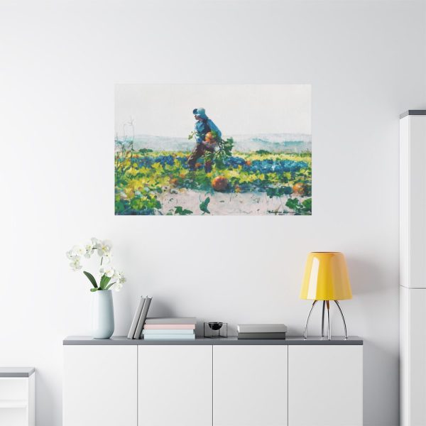 For to Be a Farmer’s Boy by Winslow Homer Standard Canvas