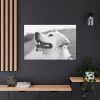 91638-503.jpg Labrador Retriever Dog in Black and White Standard Canvas