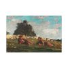 91638-51.jpg Boy and Girl in a Field with Sheep by Winslow Homer Standard Canvas