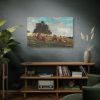 91638-54.jpg Boy and Girl in a Field with Sheep by Winslow Homer Standard Canvas