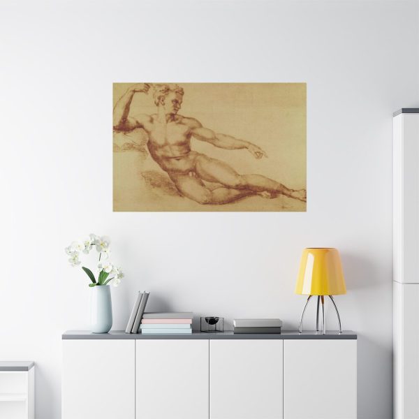 91638-542.jpg Studio di Nudo by Michelangelo Buonarroti Standard Canvas