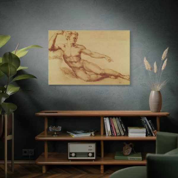 91638-544.jpg Studio di Nudo by Michelangelo Buonarroti Standard Canvas
