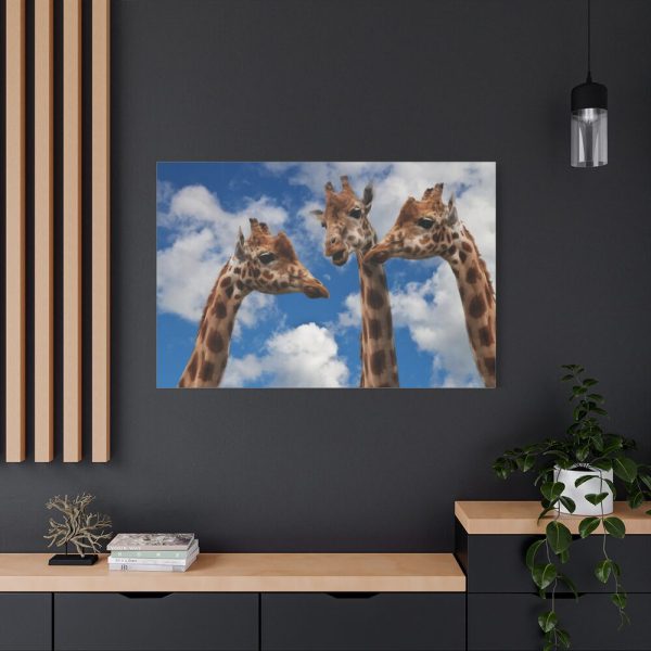 91638-633.jpg Giraffe Tower, Animal Family Standard Canvas