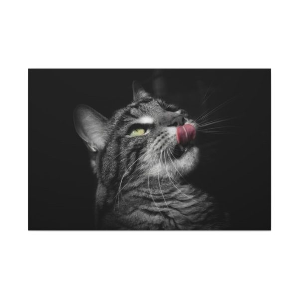 91638-661.jpg Cute Striped Cat Standard Canvas
