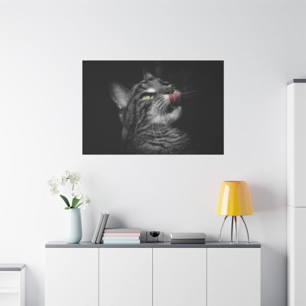 91638-662.jpg Cute Striped Cat Standard Canvas