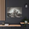 91638-673.jpg Lion with Cubs Standard Canvas