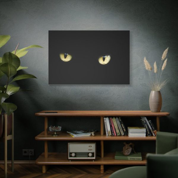 91638-699.jpg Black Bombay Cat Standard Canvas