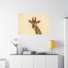 91638-732.jpg A Close up Geoffrey The Giraffe Standard Canvas