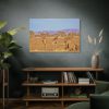 91638-749.jpg Three Giraffe in the Nature Standard Canvas