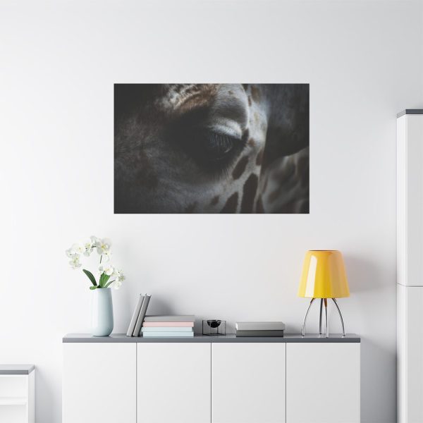 91638-757.jpg Giraffe Black Eye Standard Canvas
