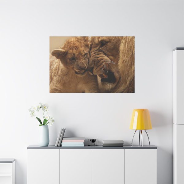 91638-77.jpg Lion Family Standard Canvas