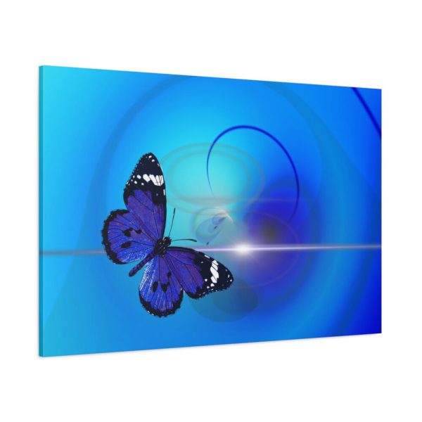 91638-770.jpg Purple Butterfly Abstract Art Standard Canvas