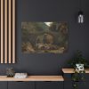 Mountain Stream in the Auvergne by Théodore Rousseau Standard Canvas