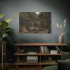 Mountain Stream in the Auvergne by Théodore Rousseau Standard Canvas