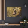 91638-98.jpg Lion Roar Wild Life Standard Canvas