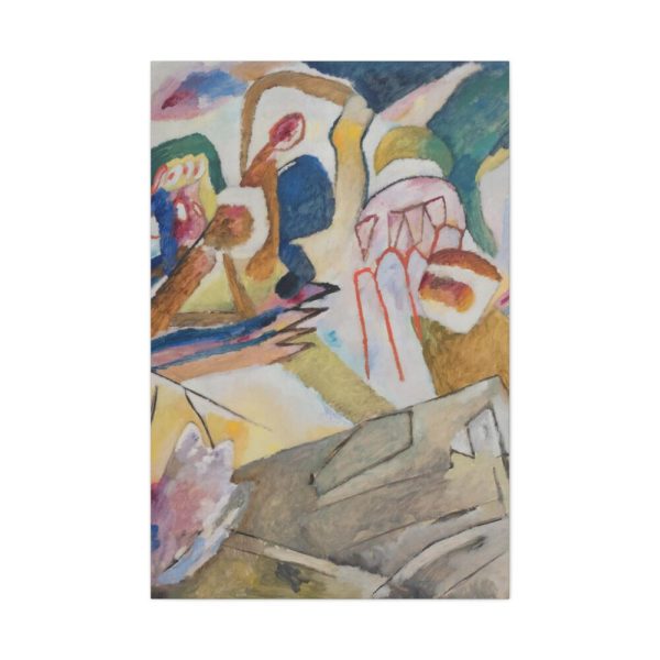 91655-101.jpg Improvisation 18 by Wassily Kandinsky Standard Canvas