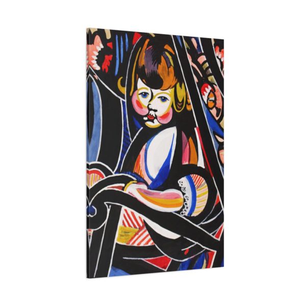 91655-110.jpg Child in Rocker by Henry Lyman Sayen Standard Canvas