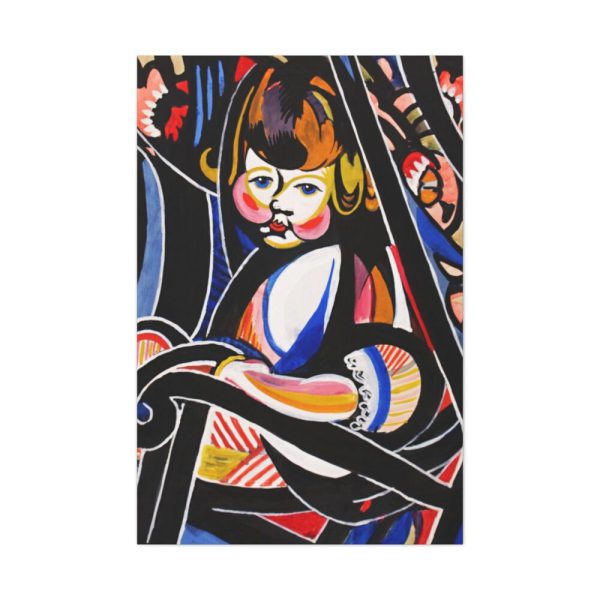 91655-111.jpg Child in Rocker by Henry Lyman Sayen Standard Canvas