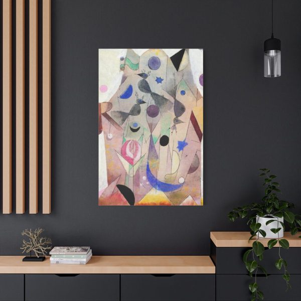 Persische Nachtigallen by Paul Klee Standard Canvas