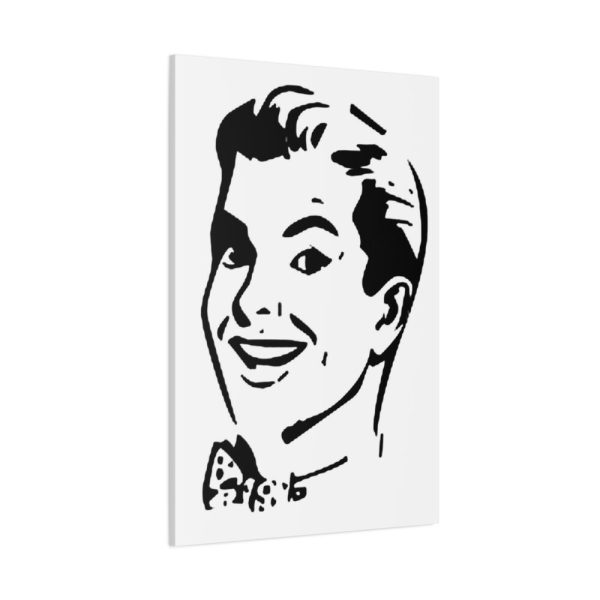 91655-160.jpg Man in Line Art Standard Canvas