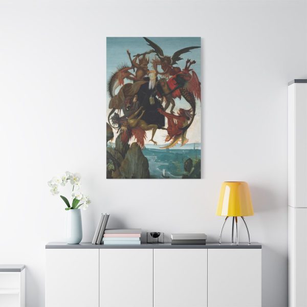 91655-187.jpg The Torment of Saint Anthony by Michelangelo Buonarroti Standard Canvas