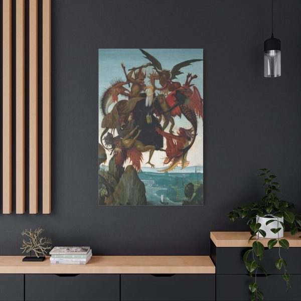 91655-188.jpg The Torment of Saint Anthony by Michelangelo Buonarroti Standard Canvas