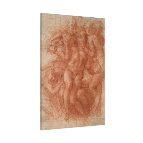 91655-205.jpg Lamentation by Michelangelo Buonarroti Standard Canvas
