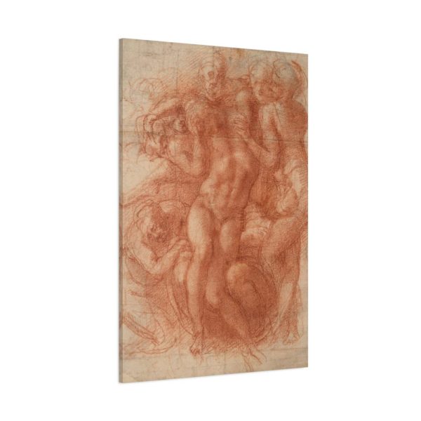 91655-205.jpg Lamentation by Michelangelo Buonarroti Standard Canvas