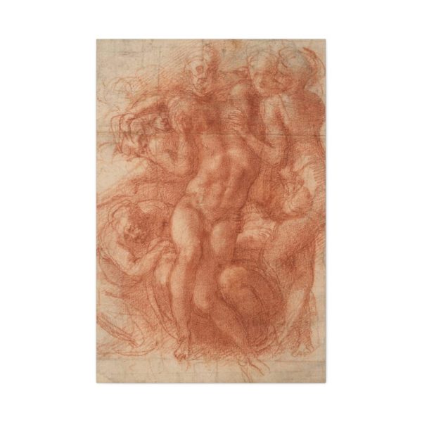 91655-206.jpg Lamentation by Michelangelo Buonarroti Standard Canvas