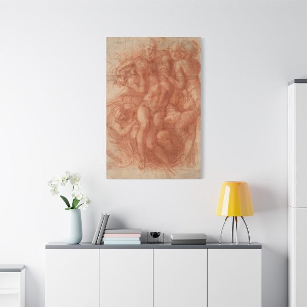 91655-207.jpg Lamentation by Michelangelo Buonarroti Standard Canvas