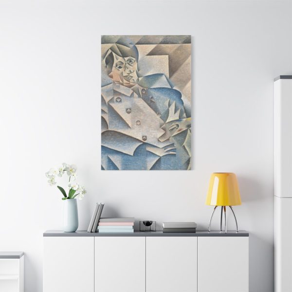 Portrait of Pablo Picasso by Huan Gris Standard Canvas