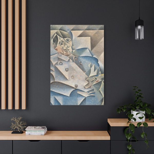 Portrait of Pablo Picasso by Huan Gris Standard Canvas