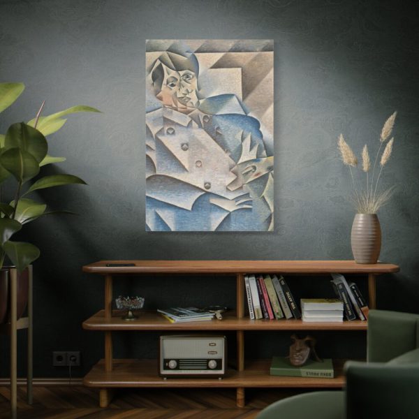 Portrait of Pablo Picasso by Huan Gris Standard Canvas