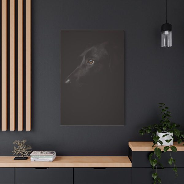 91655-253.jpg Black Labrador Retriever Dog Standard Canvas