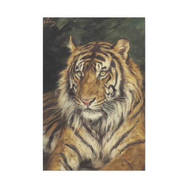 91655-261.jpg Tiger by Vastagh Géza Standard Canvas