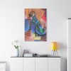 Glass, Cup and Newspaper by Huan Gris Standard Canvas