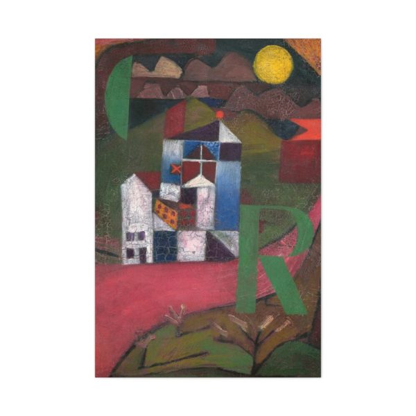 Villa R by by Paul Klee Standard Canvas