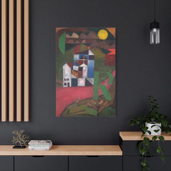 Villa R by by Paul Klee Standard Canvas