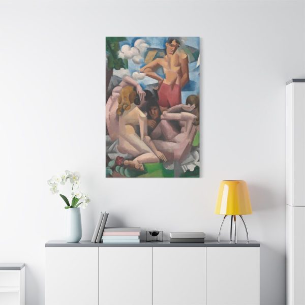 The Bathers by Roger de La Fresnaye Standard Canvas