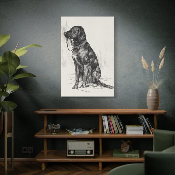 91655-29.jpg Aldrich's Dog by John Davis Hatch Standard Canvas