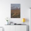 91655-292.jpg A Tiger Among Rushes In The Moonlight Standard Canvas