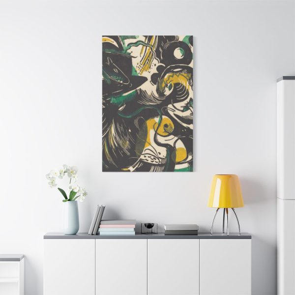 Genesis II  by Franz Marc Standard Canvas